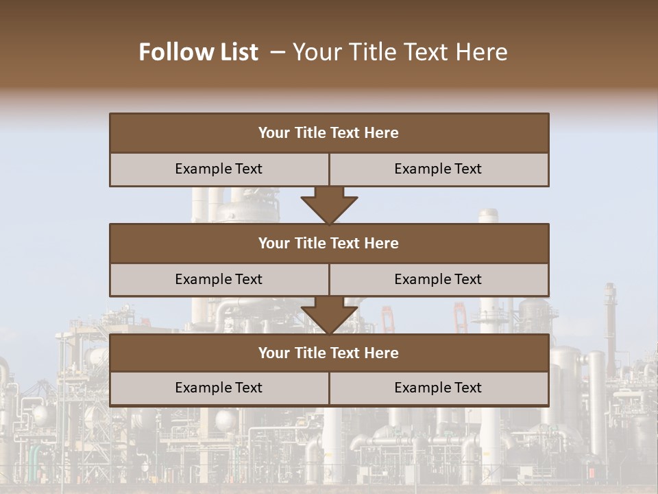 An Industrial Power Plant Powerpoint Presentation Template PowerPoint Template