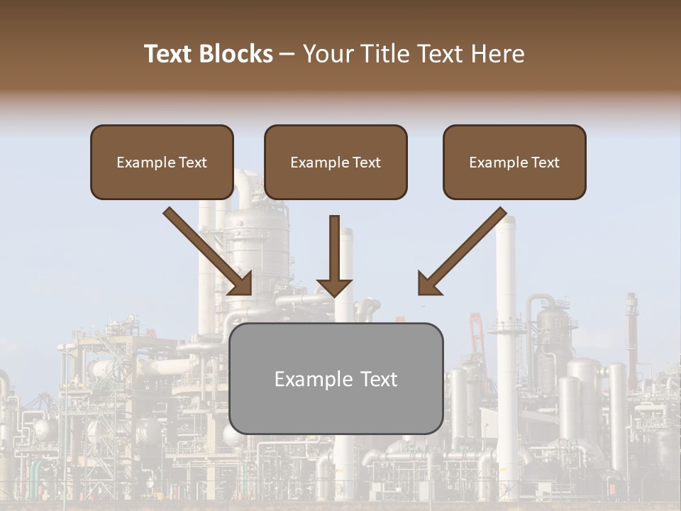 An Industrial Power Plant Powerpoint Presentation Template PowerPoint Template