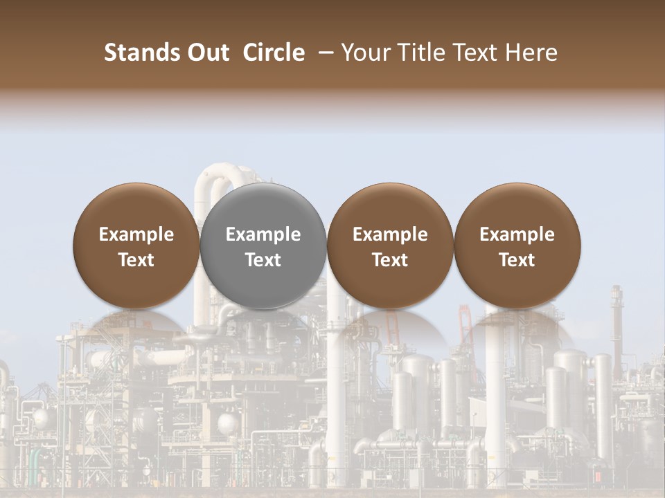 An Industrial Power Plant Powerpoint Presentation Template PowerPoint Template