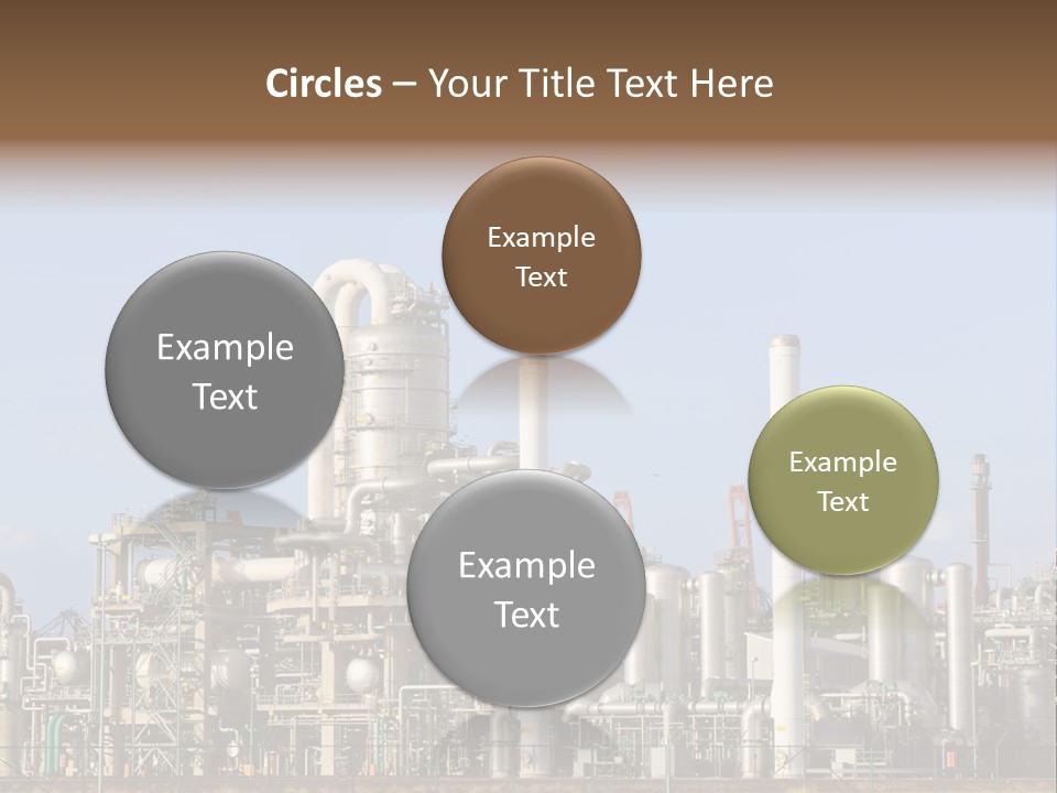 An Industrial Power Plant Powerpoint Presentation Template PowerPoint Template