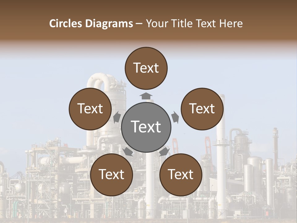 An Industrial Power Plant Powerpoint Presentation Template PowerPoint Template