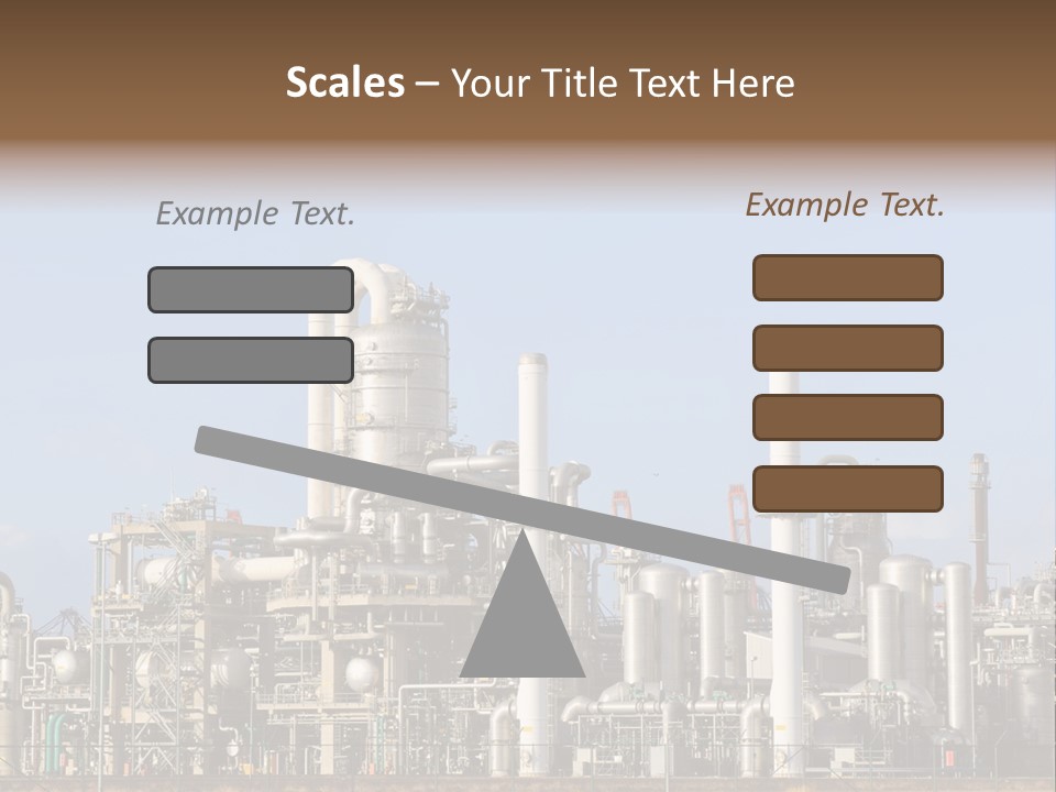 An Industrial Power Plant Powerpoint Presentation Template PowerPoint Template