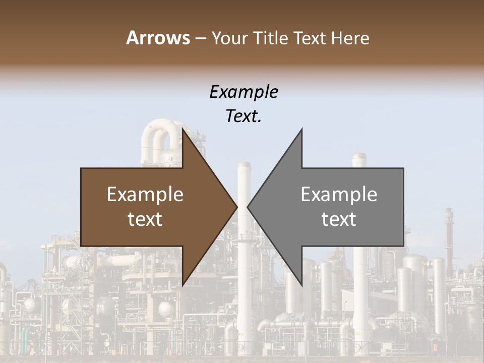 An Industrial Power Plant Powerpoint Presentation Template PowerPoint Template