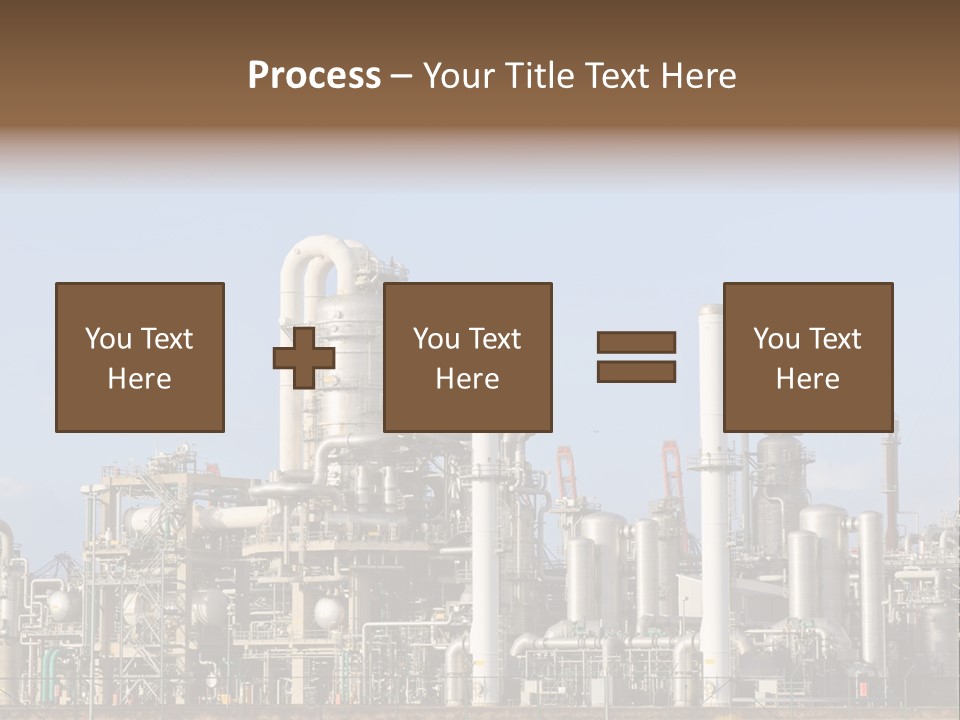 An Industrial Power Plant Powerpoint Presentation Template PowerPoint Template
