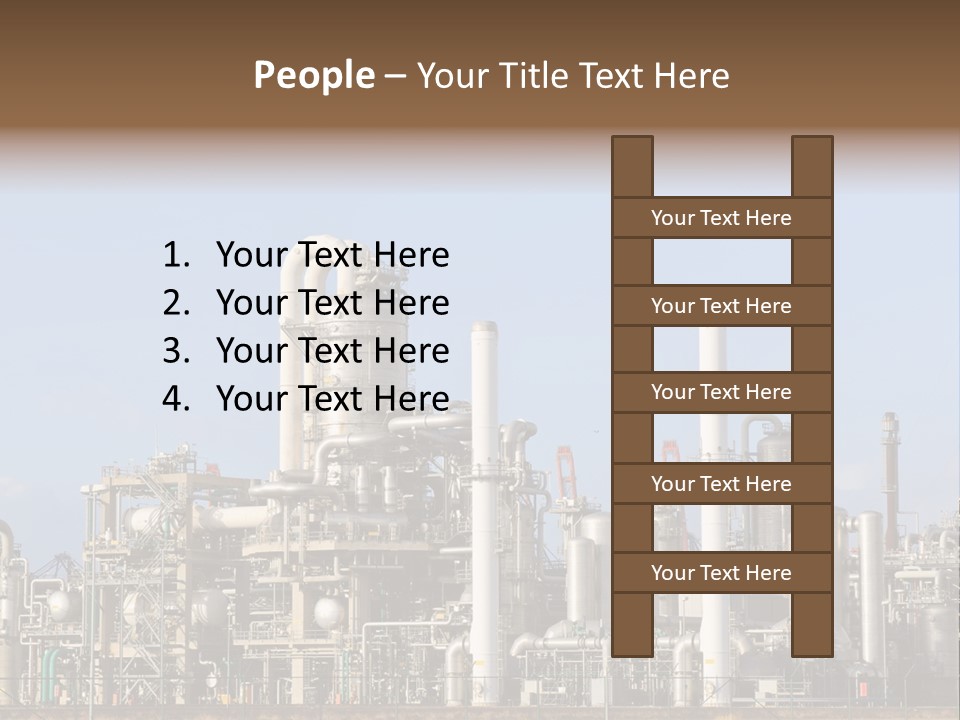 An Industrial Power Plant Powerpoint Presentation Template PowerPoint Template