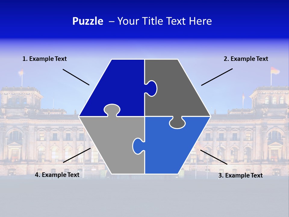 A Large Building With A Dome On Top Of It PowerPoint Template