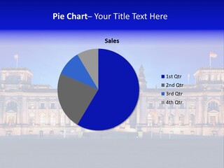 A Large Building With A Dome On Top Of It PowerPoint Template
