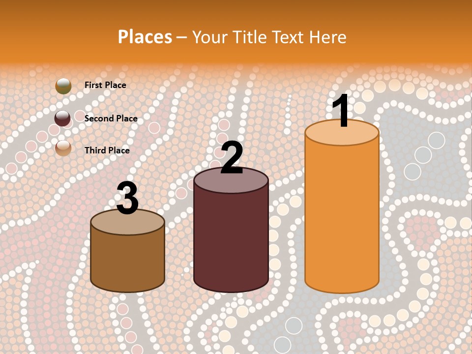 A Picture Of A Colorful Design On A Wall PowerPoint Template