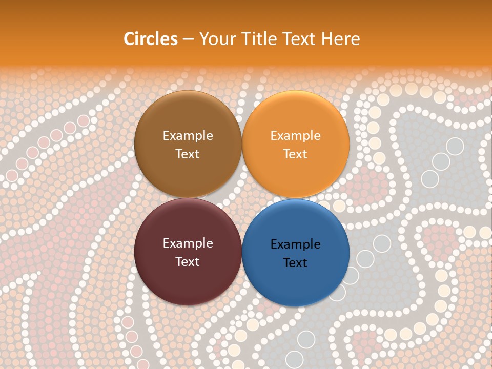 A Picture Of A Colorful Design On A Wall PowerPoint Template