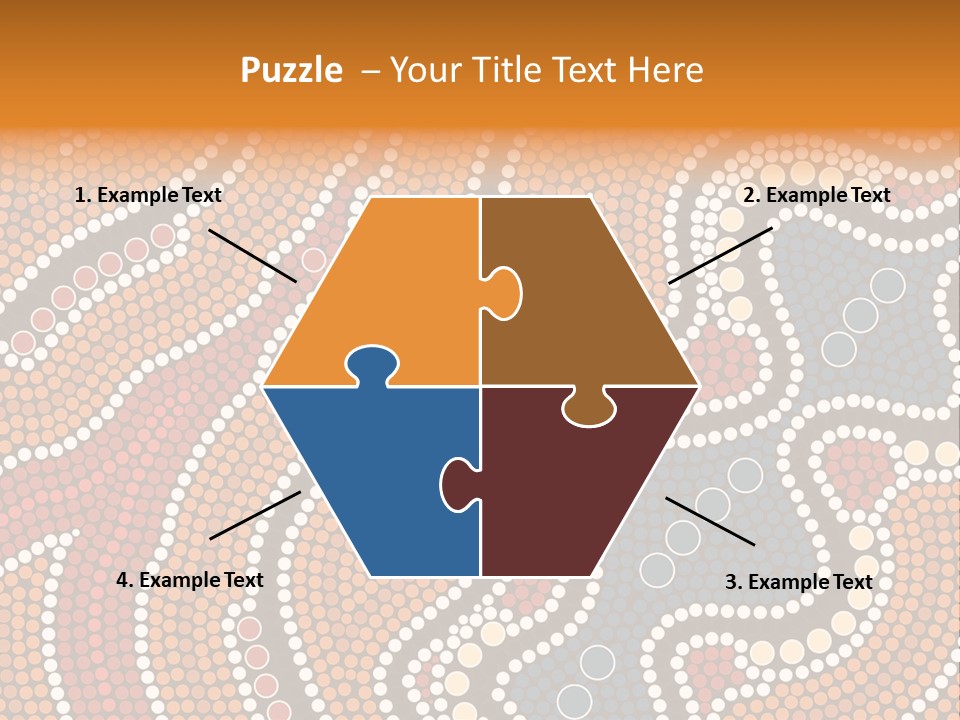 A Picture Of A Colorful Design On A Wall PowerPoint Template