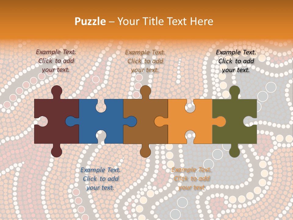 A Picture Of A Colorful Design On A Wall PowerPoint Template