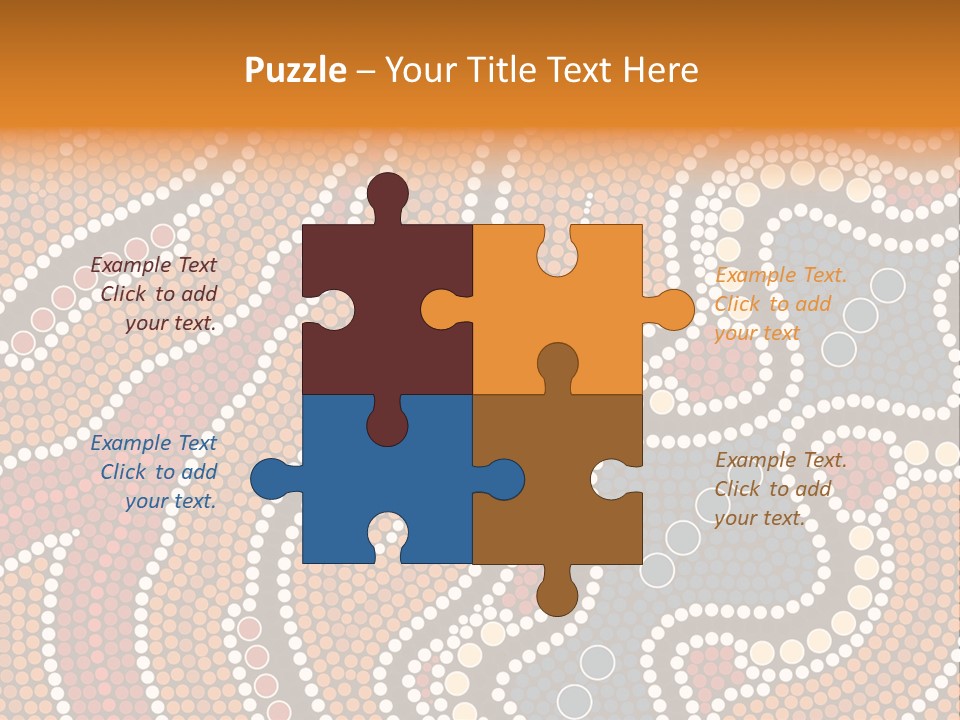 A Picture Of A Colorful Design On A Wall PowerPoint Template