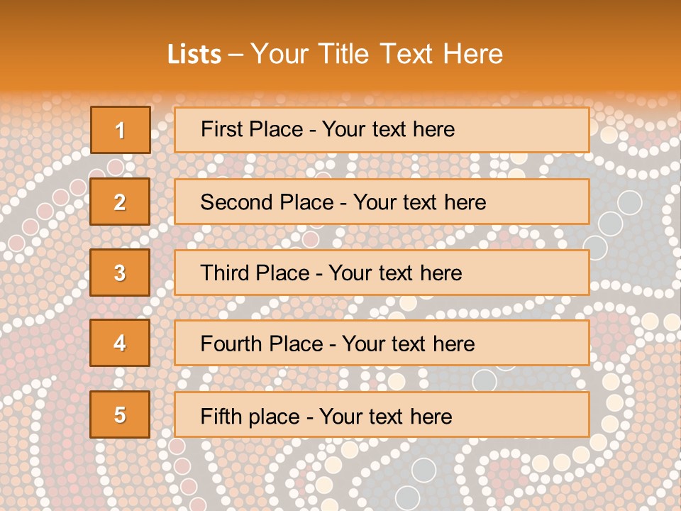 A Picture Of A Colorful Design On A Wall PowerPoint Template