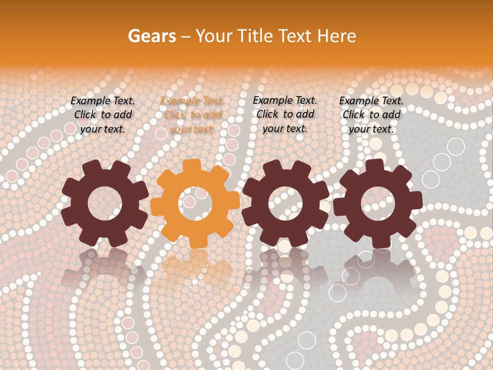 A Picture Of A Colorful Design On A Wall PowerPoint Template