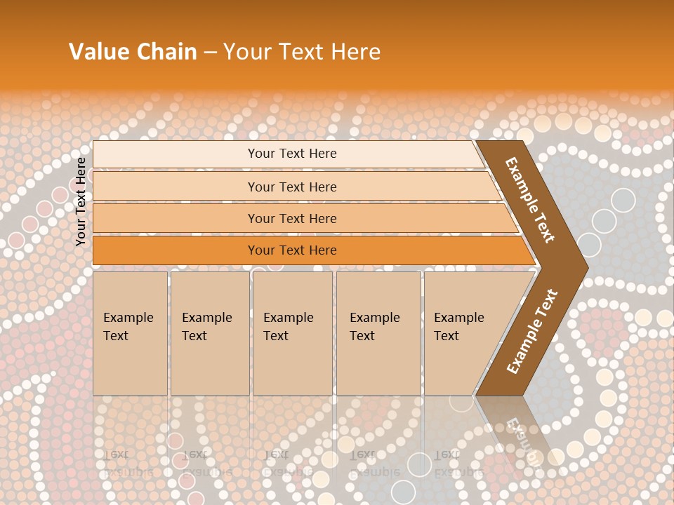 A Picture Of A Colorful Design On A Wall PowerPoint Template