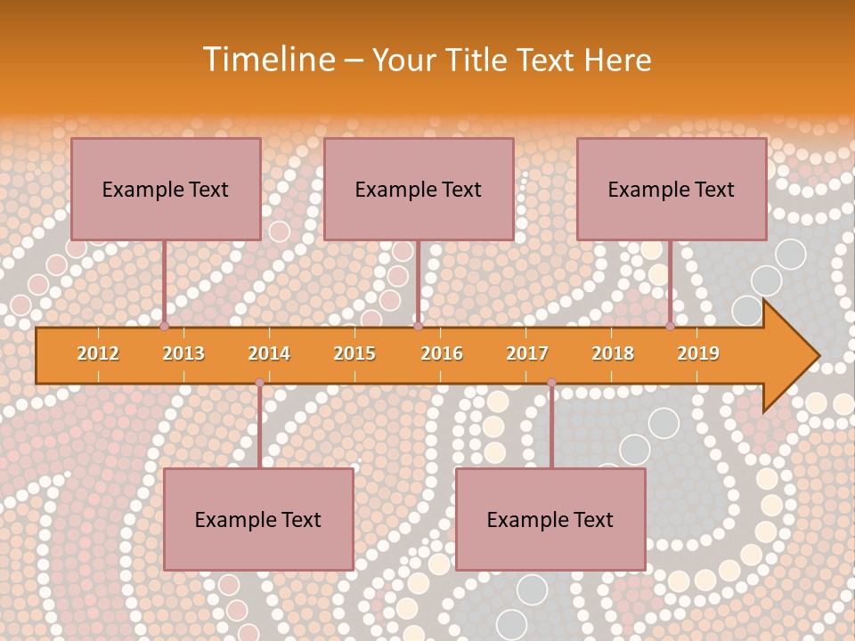 A Picture Of A Colorful Design On A Wall PowerPoint Template