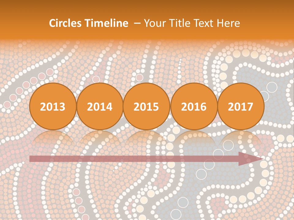 A Picture Of A Colorful Design On A Wall PowerPoint Template