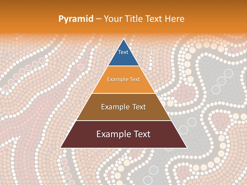 A Picture Of A Colorful Design On A Wall PowerPoint Template