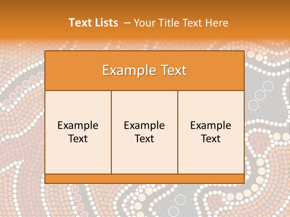 A Picture Of A Colorful Design On A Wall PowerPoint Template
