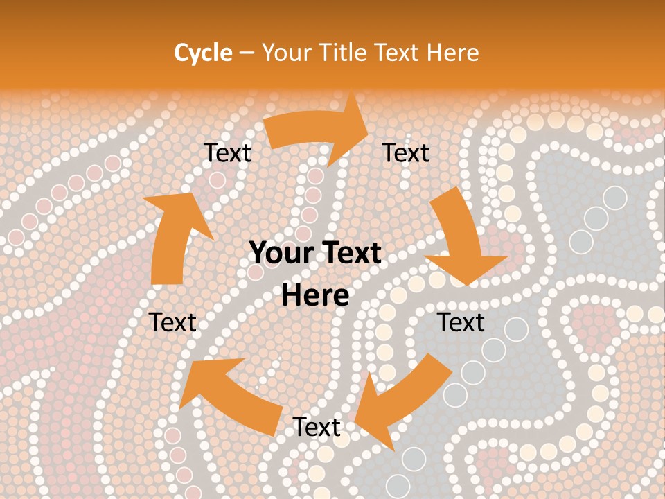 A Picture Of A Colorful Design On A Wall PowerPoint Template