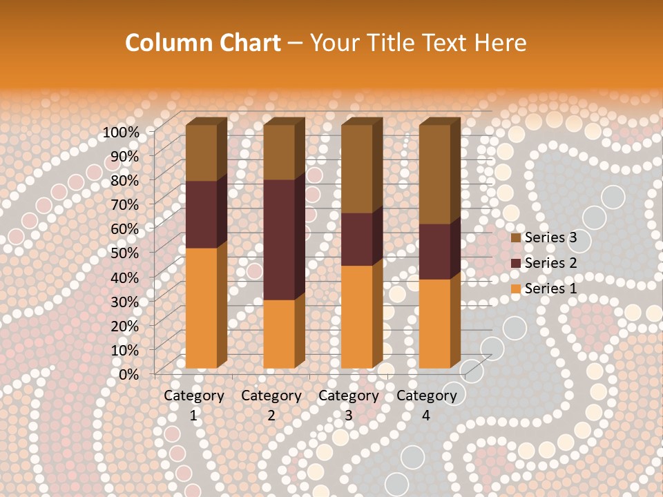 A Picture Of A Colorful Design On A Wall PowerPoint Template