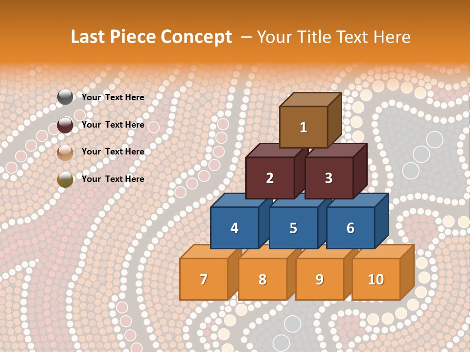 A Picture Of A Colorful Design On A Wall PowerPoint Template