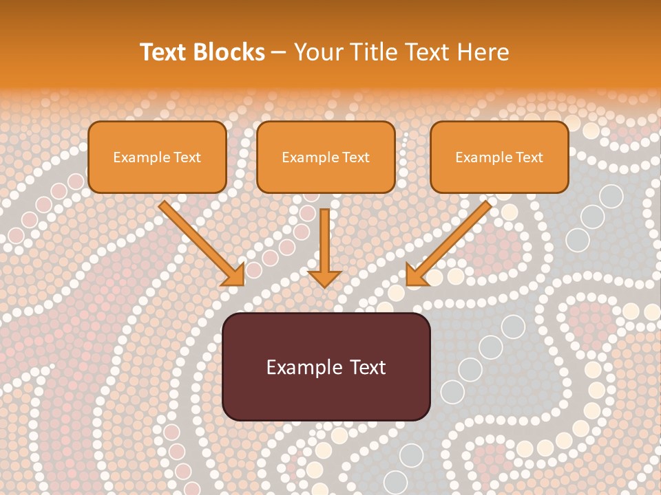 A Picture Of A Colorful Design On A Wall PowerPoint Template