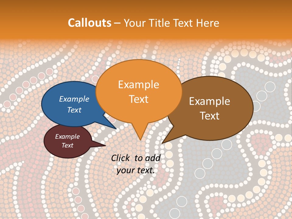 A Picture Of A Colorful Design On A Wall PowerPoint Template