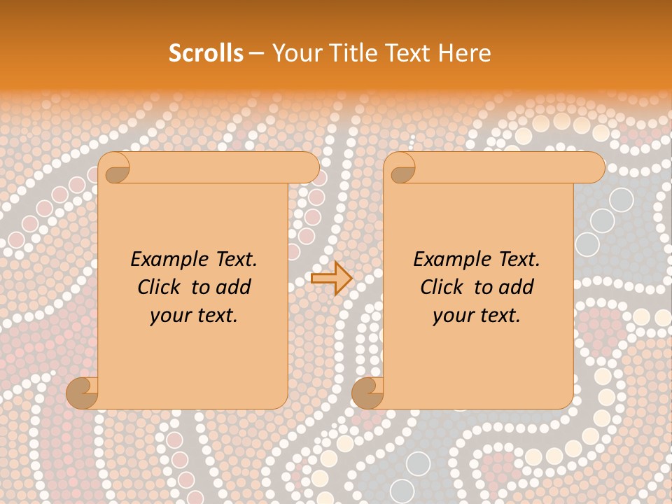 A Picture Of A Colorful Design On A Wall PowerPoint Template