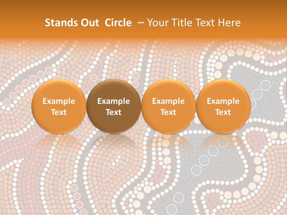 A Picture Of A Colorful Design On A Wall PowerPoint Template