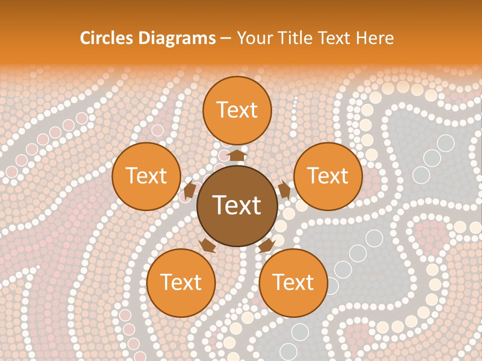 A Picture Of A Colorful Design On A Wall PowerPoint Template