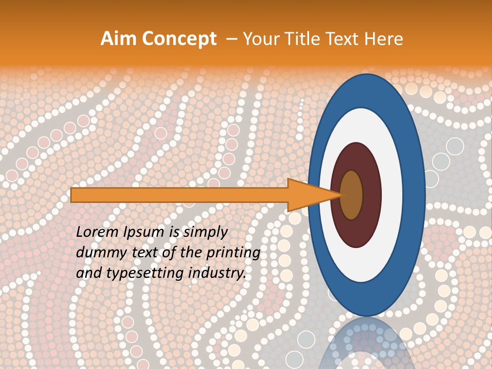 A Picture Of A Colorful Design On A Wall PowerPoint Template