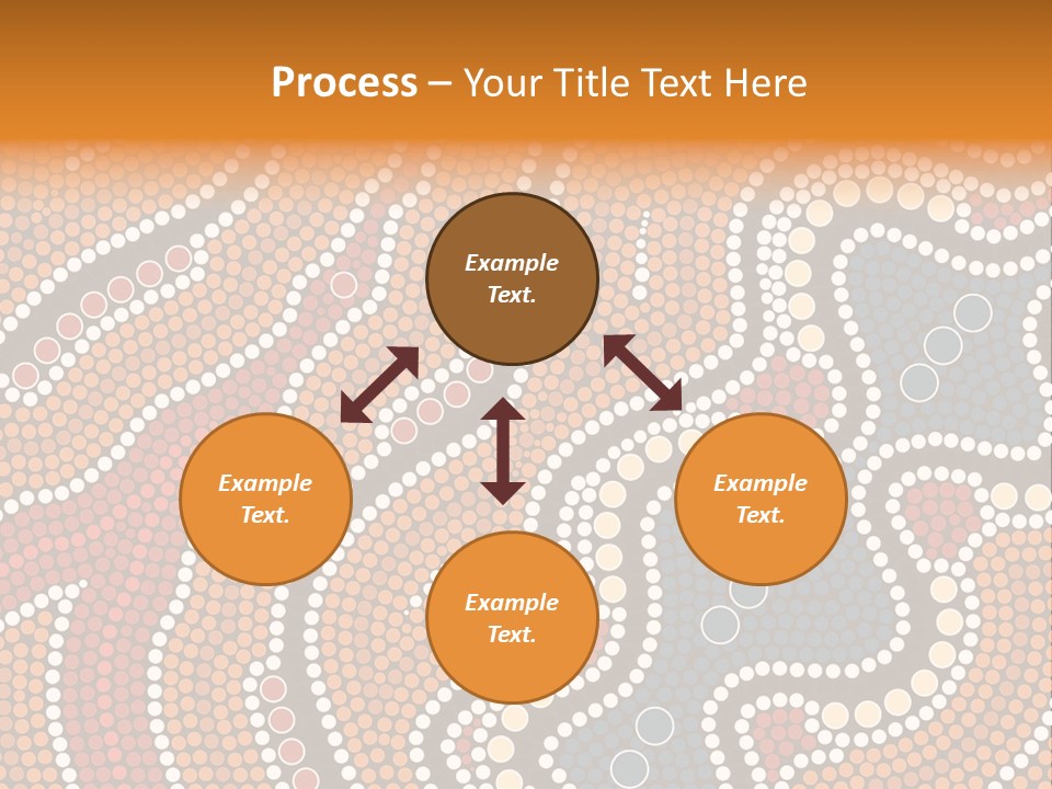 A Picture Of A Colorful Design On A Wall PowerPoint Template