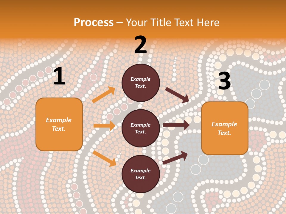 A Picture Of A Colorful Design On A Wall PowerPoint Template