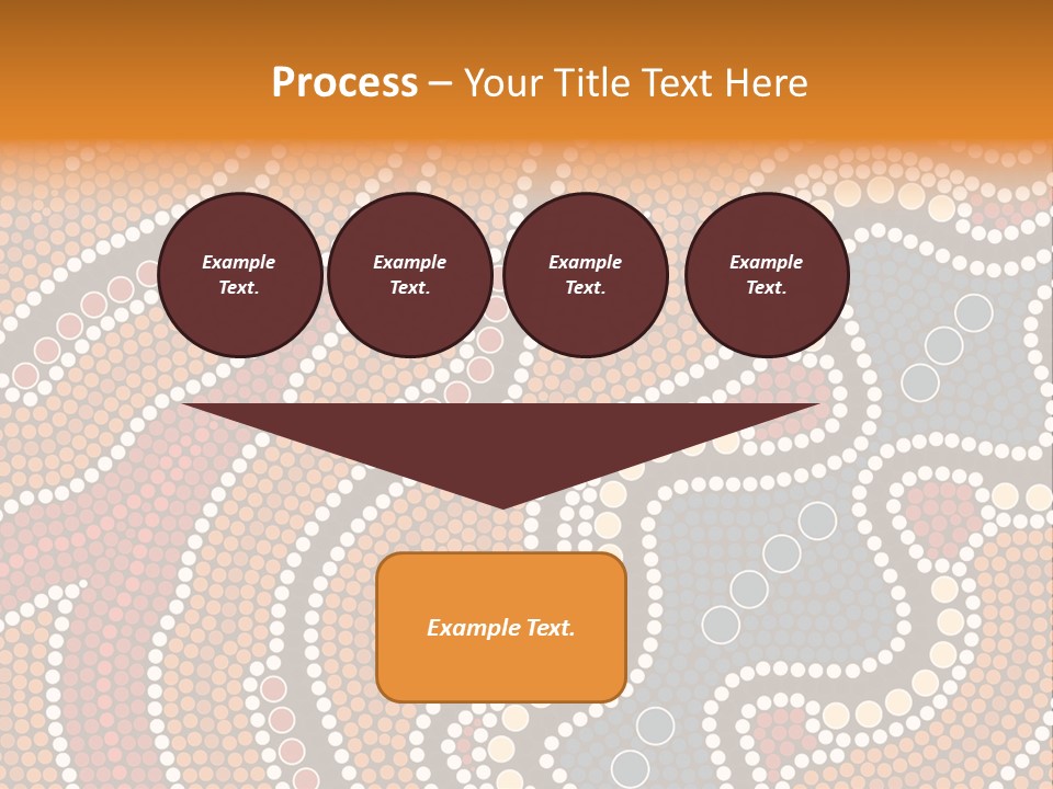 A Picture Of A Colorful Design On A Wall PowerPoint Template