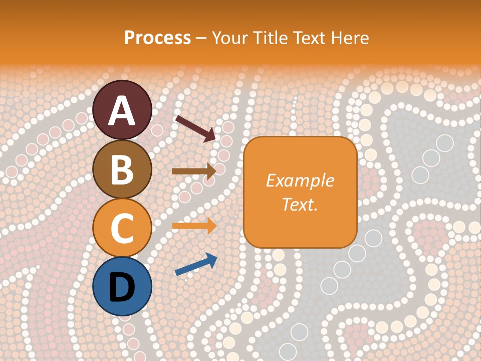 A Picture Of A Colorful Design On A Wall PowerPoint Template