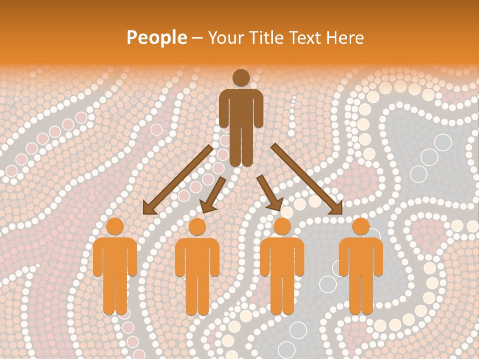 A Picture Of A Colorful Design On A Wall PowerPoint Template