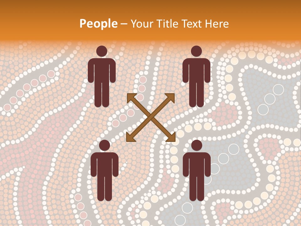 A Picture Of A Colorful Design On A Wall PowerPoint Template