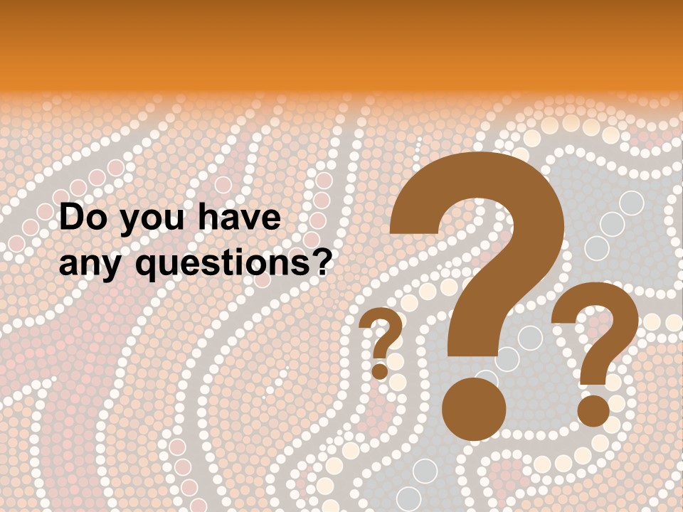 A Picture Of A Colorful Design On A Wall PowerPoint Template