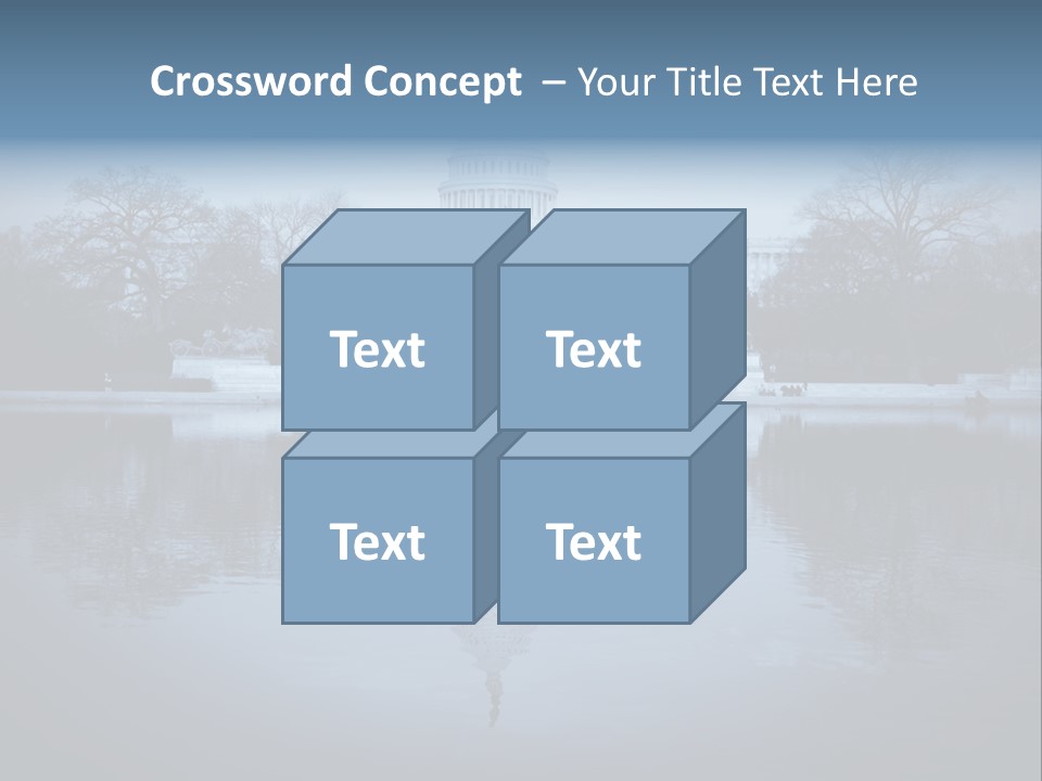 Furniture Home Furnishing Cock PowerPoint Template