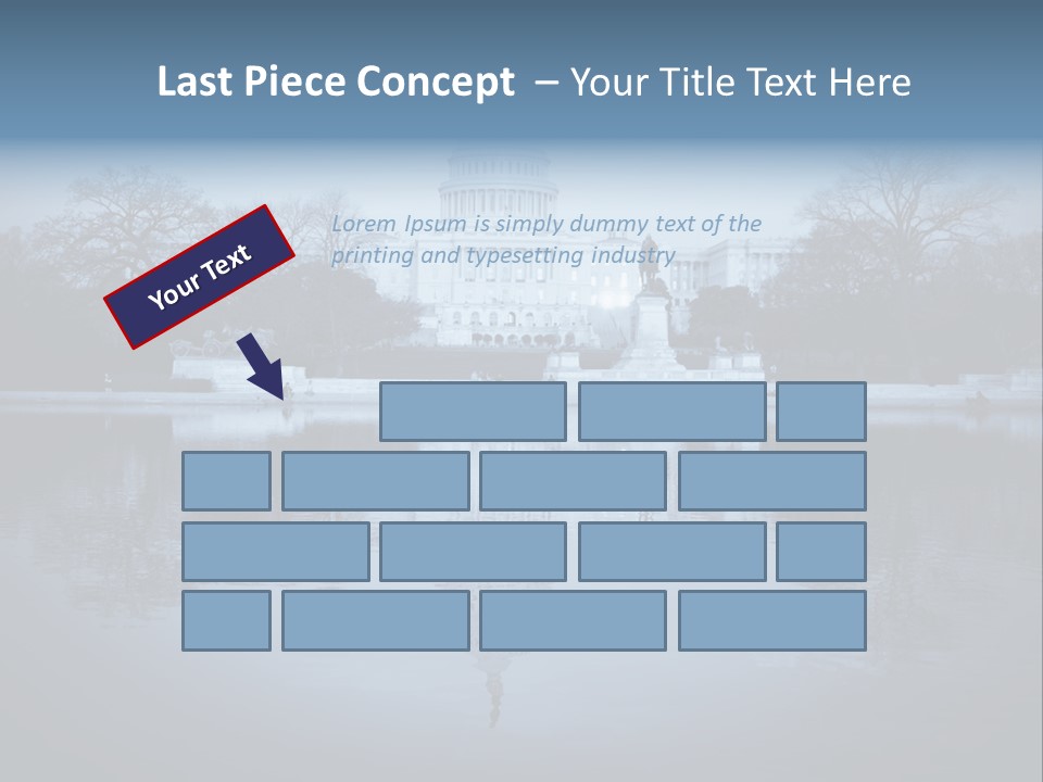 Furniture Home Furnishing Cock PowerPoint Template