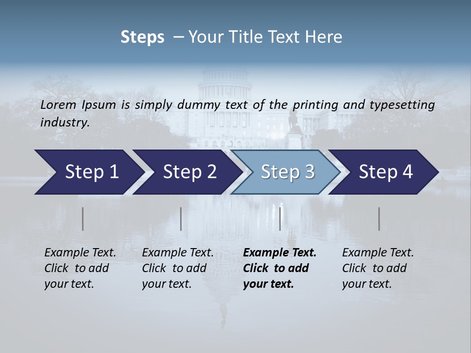 Furniture Home Furnishing Cock PowerPoint Template