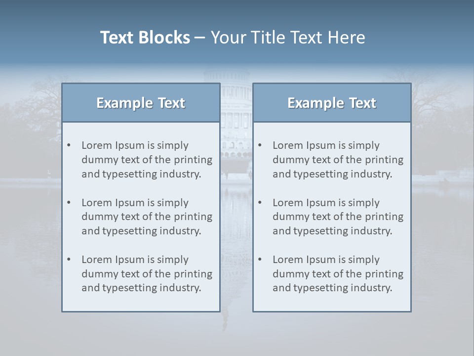 Furniture Home Furnishing Cock PowerPoint Template