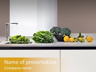 Furniture Home Furnishing Cock PowerPoint Template