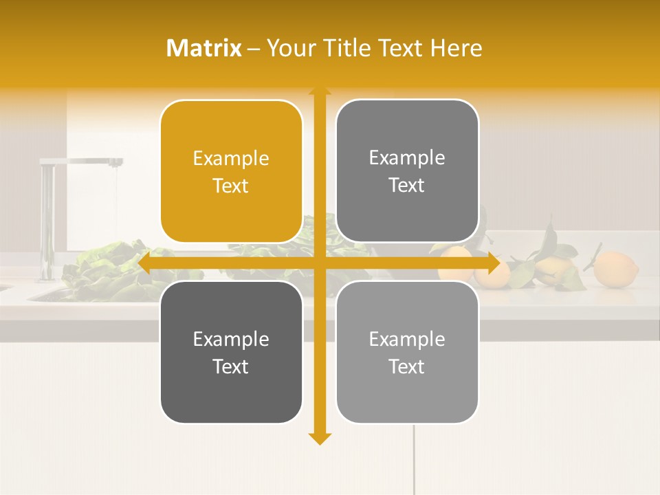 Furniture Home Furnishing Cock PowerPoint Template