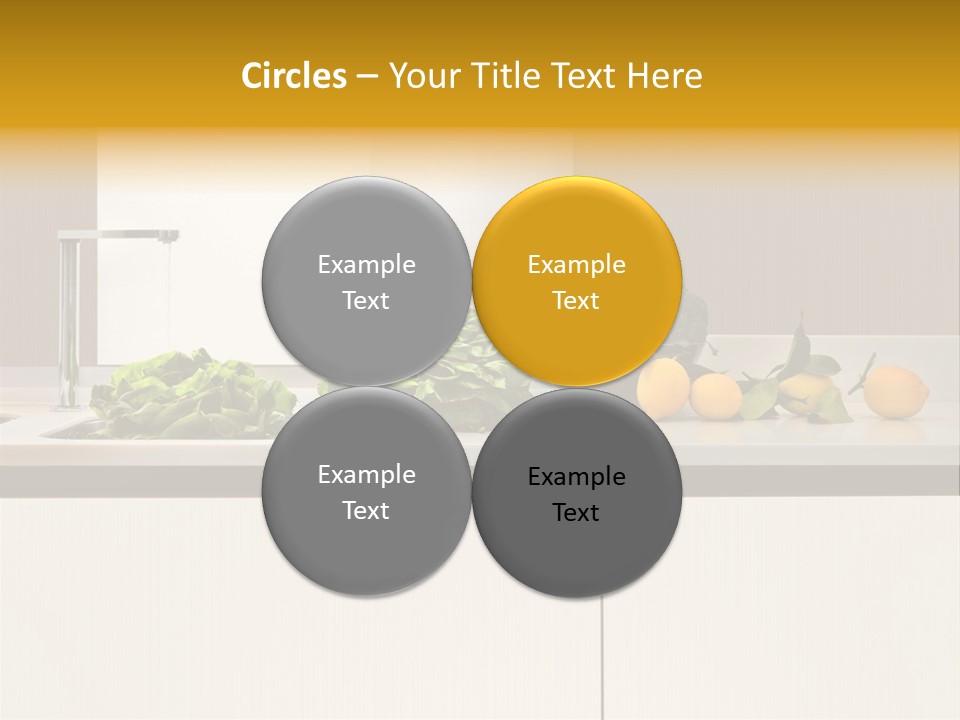 Furniture Home Furnishing Cock PowerPoint Template