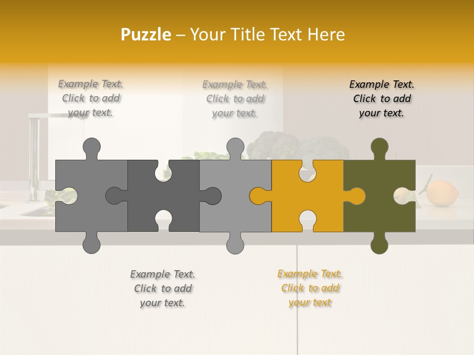 Furniture Home Furnishing Cock PowerPoint Template