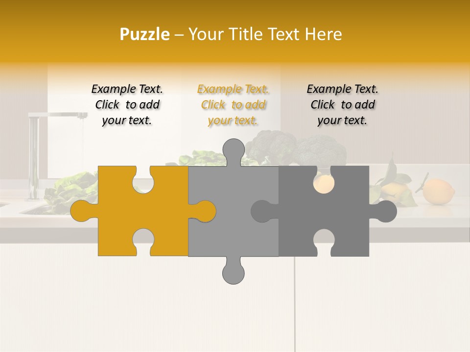 Furniture Home Furnishing Cock PowerPoint Template