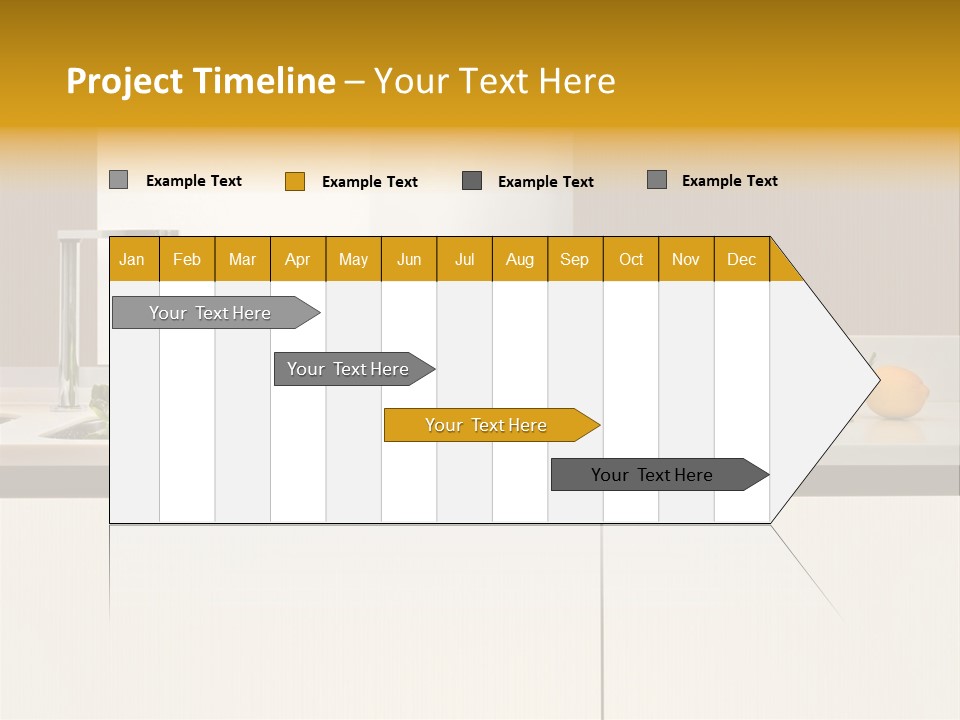 Furniture Home Furnishing Cock PowerPoint Template