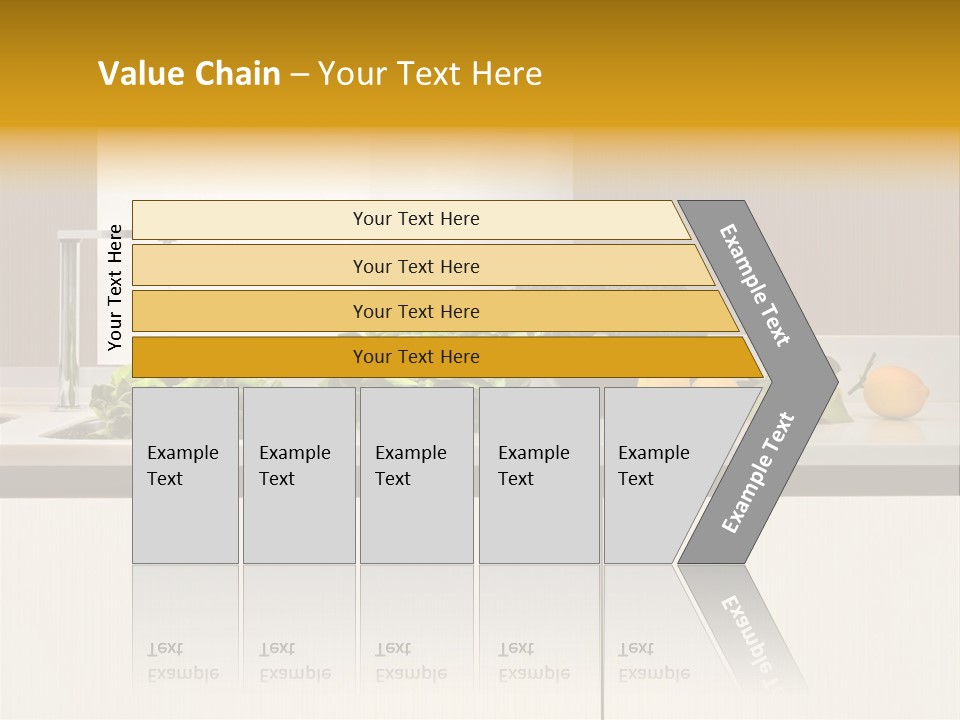 Furniture Home Furnishing Cock PowerPoint Template